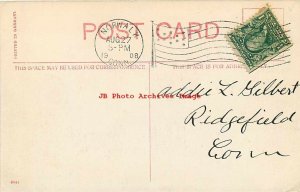 CT, East Norwalk, Connecticut, Farm Scene On Marvin's Ridge, 1908 PM, No 6041 