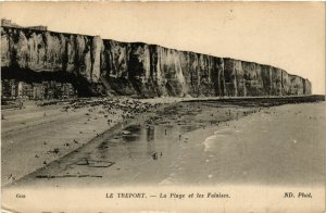 CPA Le TRÉPORT-La Plage et les Falaises (348179)