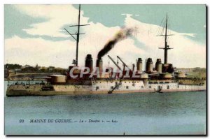 Old Postcard Boat War Navy War The Danton