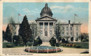 USA State Capitol Salem Oregon Vintage Postcard 07.05