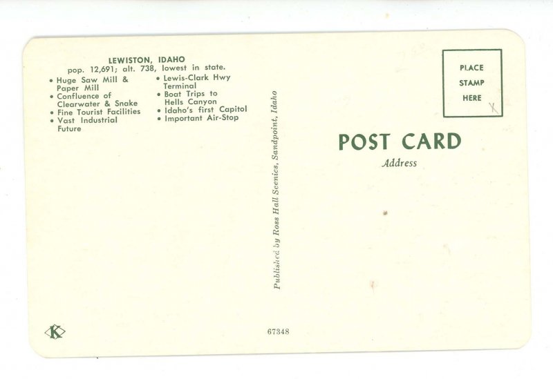 ID - Lewiston. Main Street ca 1960