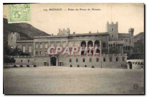 Old Postcard Monaco Prince's Palace of Monaco