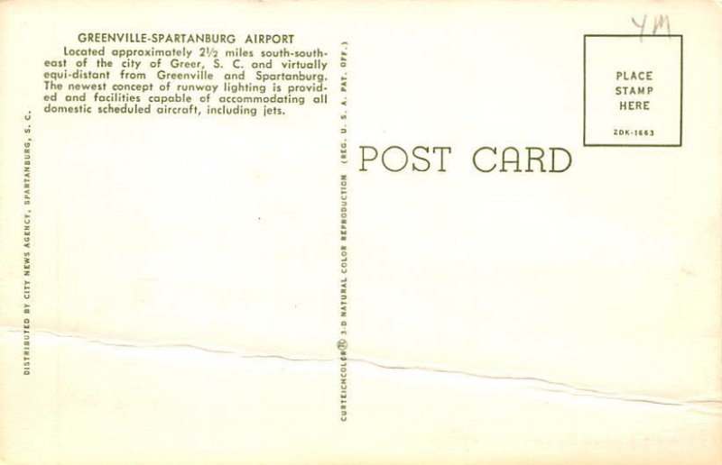 Greenville-Spartanburg Airport Spartanburg, South Carolina  