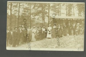 Spring Gulch SOUTH DAKOTA RPPC 1913 IOOF DELEGATES Hotel GHOST TOWN Rapid City