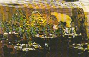 Polar Bear and Kodiak Bear Interior Emley's Fine Foods Restaurant Marion Indiana