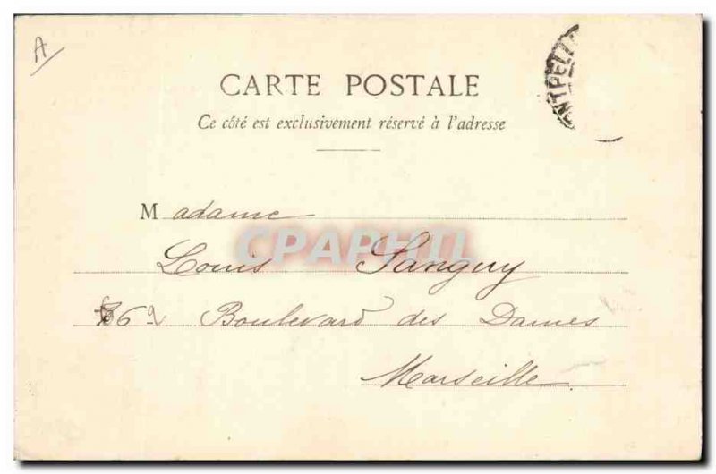 Old Postcard Fantaisie Year 1904 Train