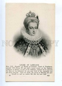 234230 LOUISE of LORRAINE Grand Duchess Vintage postcard