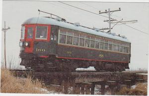 3221 Chicago north shore & milwaukee no.160(brill 1915) 160 is the oldest nsl...