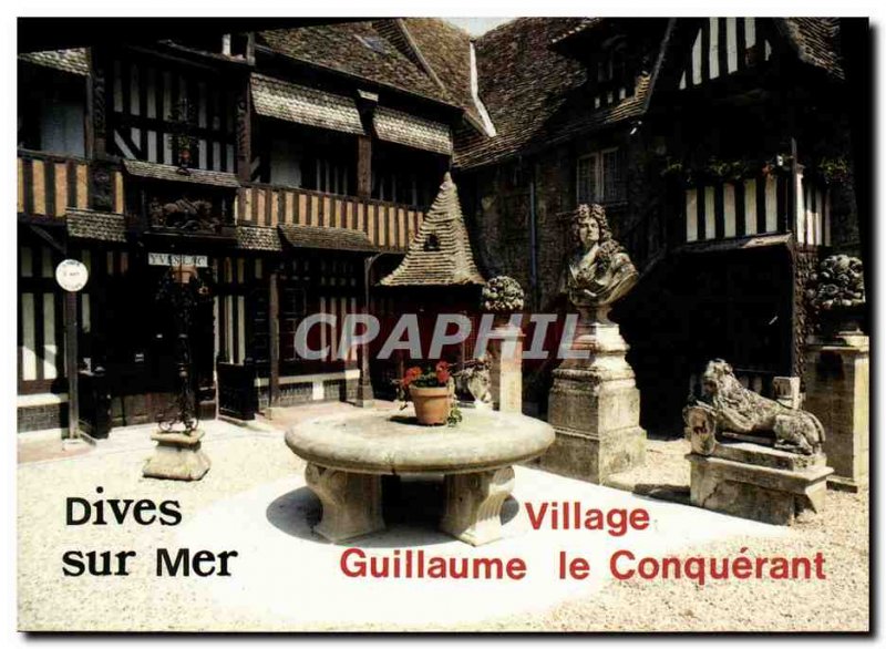 Postcard View Of Modern Dives William the Conqueror Village