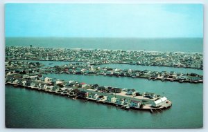 Stone Harbor NJ Postcard Aerial View New Jersey