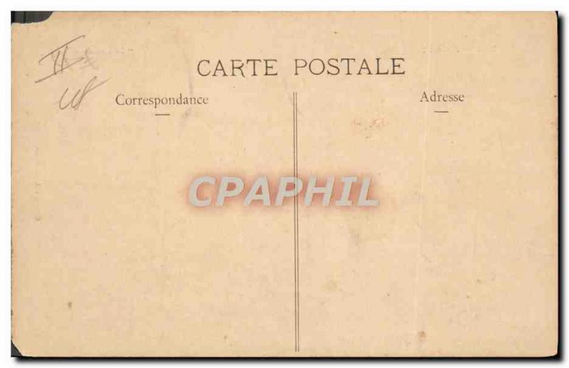 Old Postcard Boat French Navy Crown