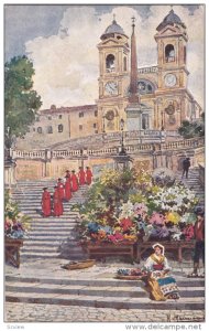 AS, Trinita Dei Monti, ROMA (Lazio), Italy, 1900-1910s