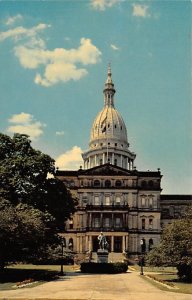 The State Capitol Two Chambers and The Governor's Office - Lansing, Michigan MI