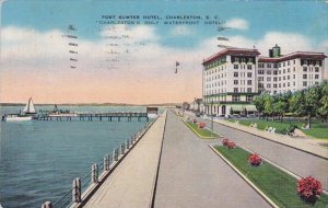 South Carolina Charleston Fort Sumter Hotel 1941