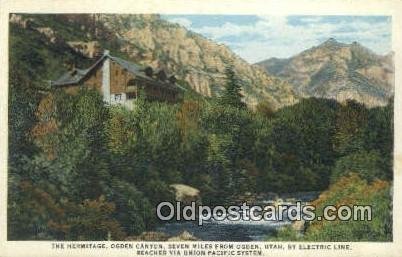 The Hermitage, Ogden Canyon, Utah, UT USA Trains, Railroads Unused light wear...