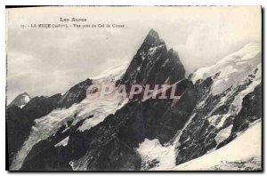 Old Postcard The Alps Meije View near the Col de Girose