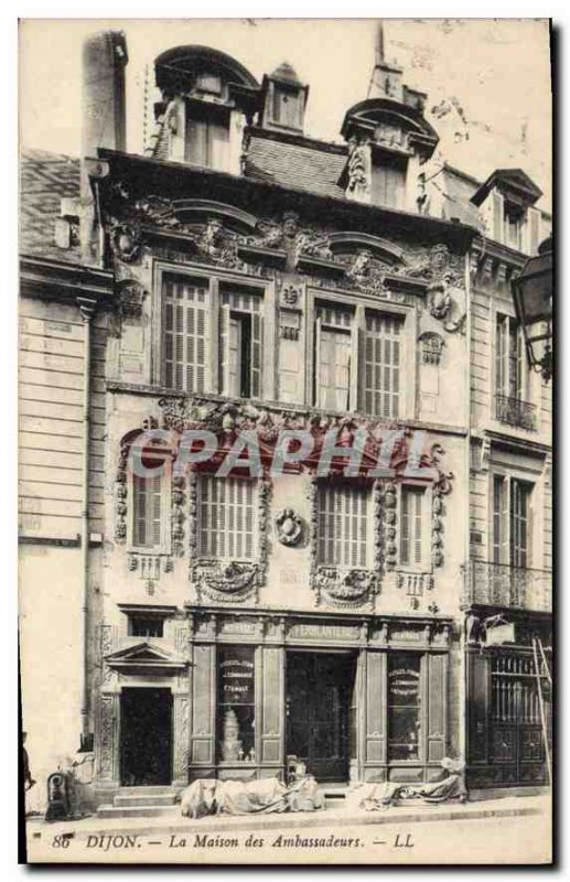 Old Postcard Dijon home Ambassadors
