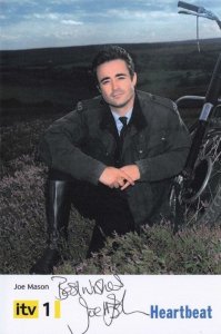 Joe McFadden Mason ITV Heartbeat RARE HAND Signed Cast Card Photo