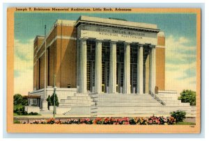 1950 Joseph T Robinson Memorial Auditorium Little Rock Arkansas AR Postcard