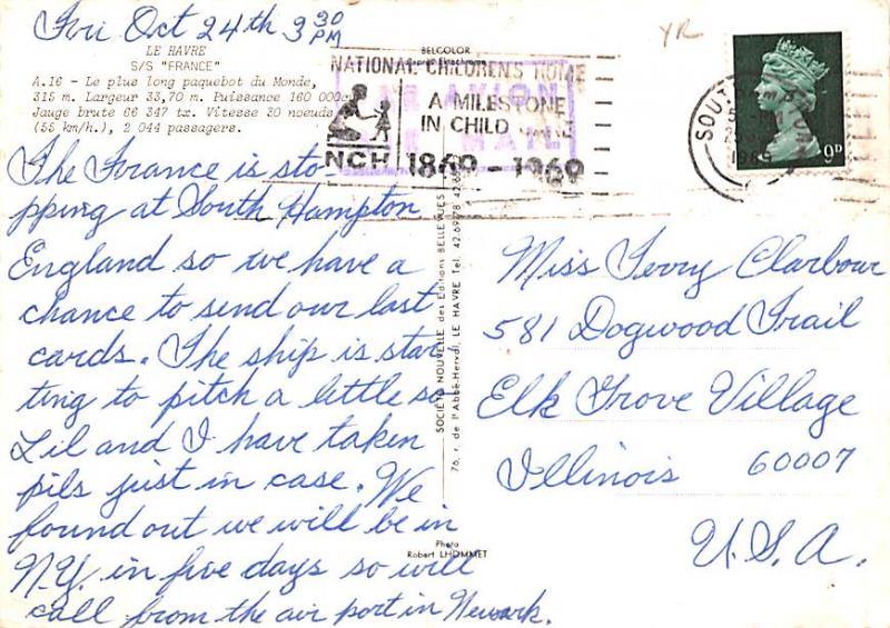 LE Havre SS France - Ship