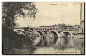 Postcard Old Bridge Castres Bias