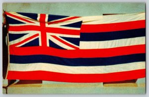 Postcard Hawaii Flag