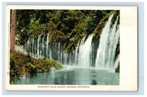c1910 Mossbrae Falls Shasta Springs California. Postcard F81E