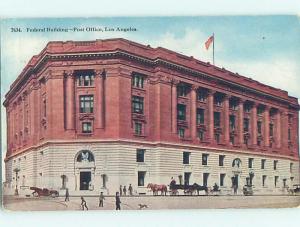 Divided Back FEDERAL BUILDING AND POST OFFICE Los Angeles California CA hs1890