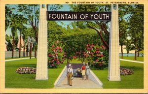 Florida St Petersburg The Fountain Of Youth