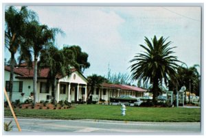 1960 Enjoy Your Stay Tops Motel Tampa Bay Field St. Petersburg Florida Postcard