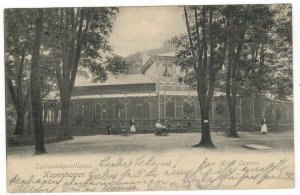 Denmark 1905 Used Postcard Copenhagen Music Pavillon Esplanade