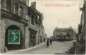 CPA NOGENT-le-ROTROU-Rue de Sully-Ancienne Entrée du Couvent (28656)