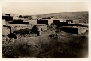 Palestine Israel An Old Fashioned Town Vintage RPPC BS15