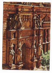 Germany Heidelberg Portal Doors Otto Heinrich Castle Vintage 4X6 Postcard