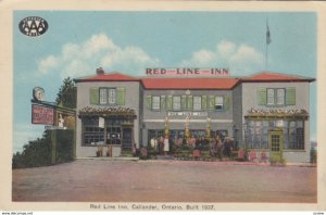 CALLANDER , Ontario , Canada , 1930s ; Red-Line-Inn