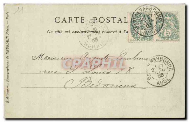 Narbonne - Ancient Church - Museum - Auguste - Old Postcard