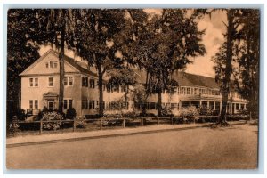 Summerville South Carolina Postcard Carolina Inn Exterior c1940 Vintage Antique