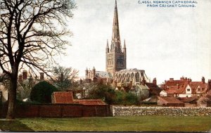 England Norwich Cathedral From Cricket Ground