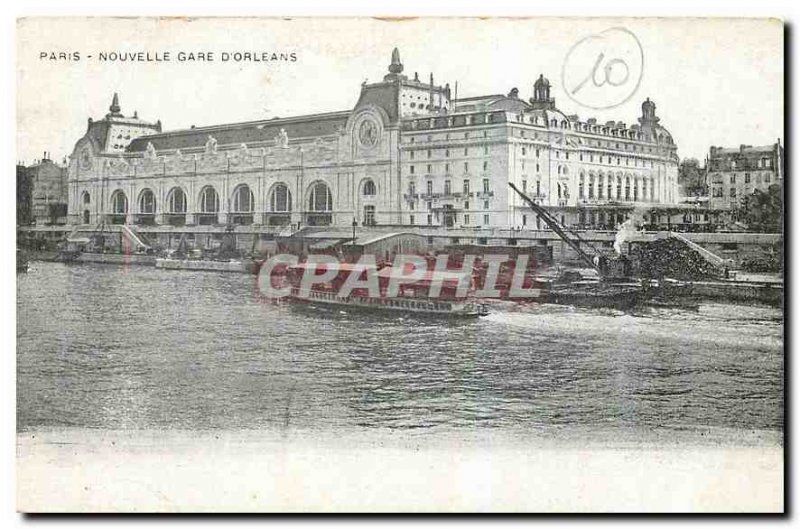 Old Postcard Paris Gare New Orleans