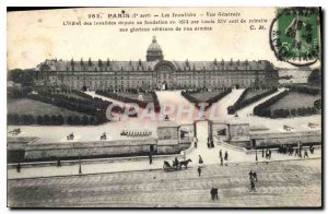 Postcard Old Paris 7 stop Invalides general view Hotel des Invalides