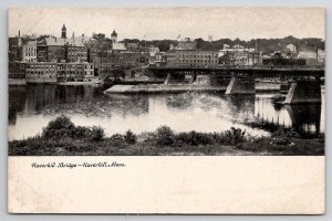 Haverhill Bridge Mass c1905 Massachusetts Postcard L30