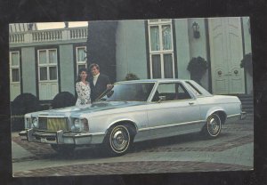 1976 MERCURY MONARCH GHIA CAR DEALER ADVERTISING POSTCARD ST. LOUIS MISSOURI