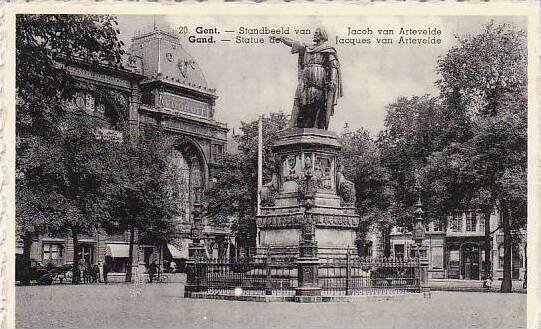 Belgium Gent Gand Statue de Jacques Van Artevelde Photo