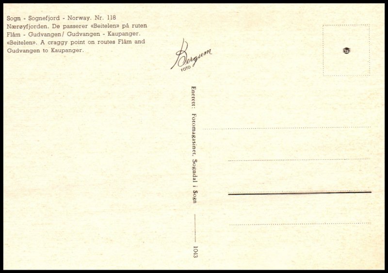 Sognefjord,Sogn,Norway