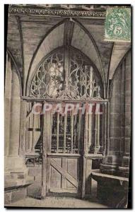 Postcard Old Lamballe Notre Dame Church