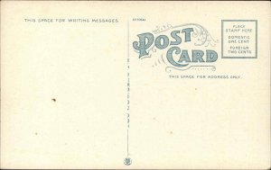 New London Connecticut CT Bank 1900s-10s Postcard