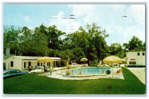 1963 Sterchi Motor Court Located in the Heart of St. Augustine FL Postcard