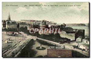 Old Postcard Emerald Coast Saint Malo Saint Malo View Taking the Casino du Dome