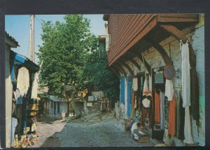 Greece Postcard - Lesbos, Mithymna, Market Street    T8860