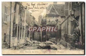 Old Postcard Army War of 1914 Kultur Germany has Soissons